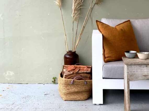 single sunbrella outdoor chair