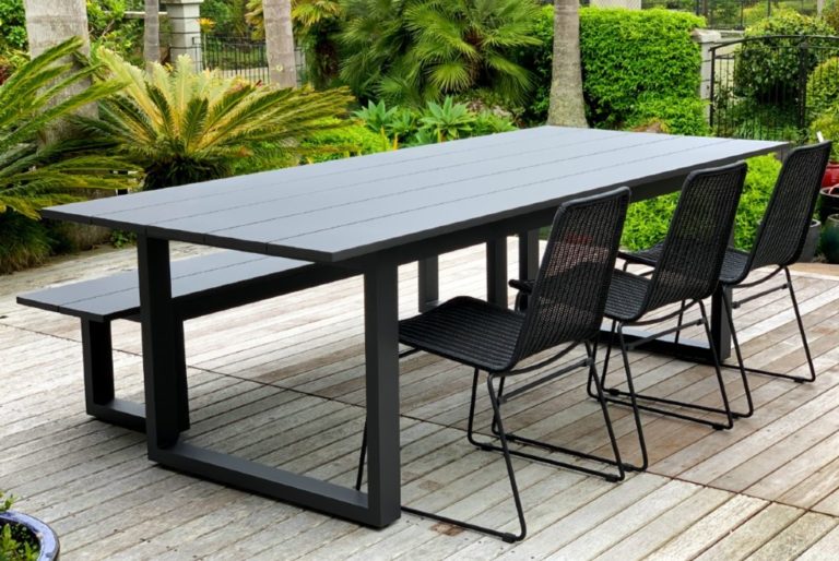 The Long Lunch Range: 8-Seater Outdoor Dining Table (2.4M) & 2 Bench