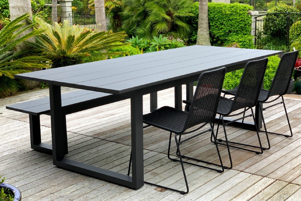8 Seater Outdoor Dining Table, Wooden Outdoor Furniture Nz