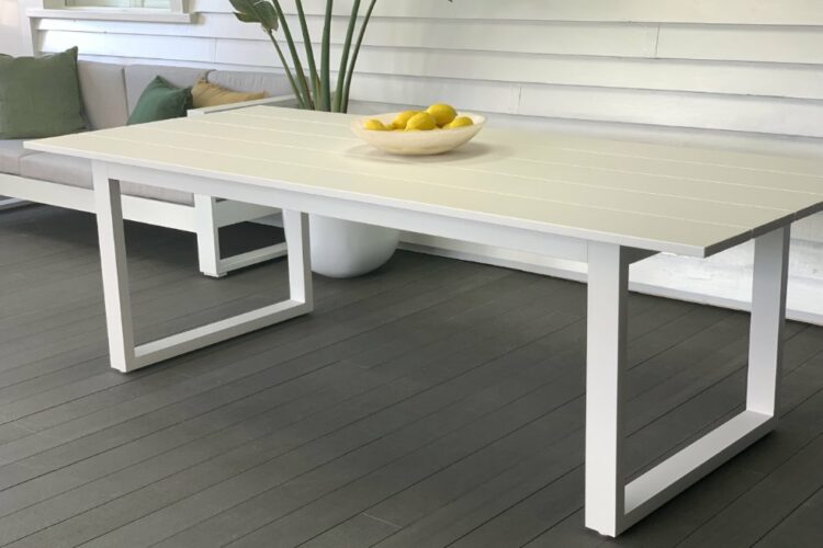 outdoor-aluminium-white-table-nz