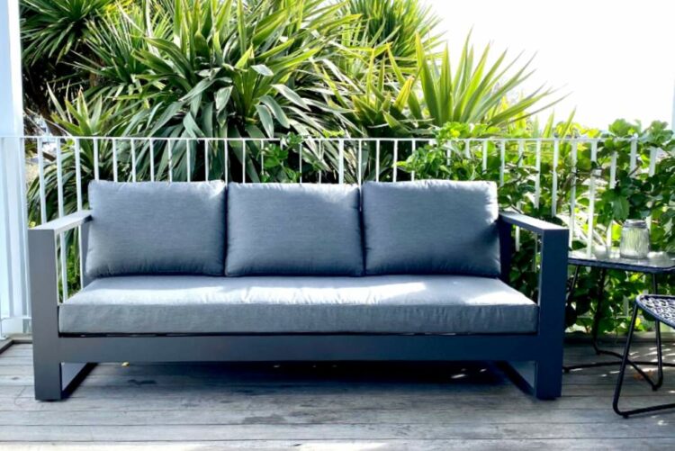 black grey premium outdoor sofa nz