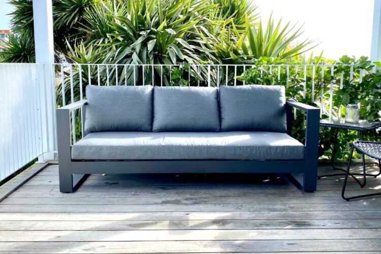 premium black outdoor sofa nz
