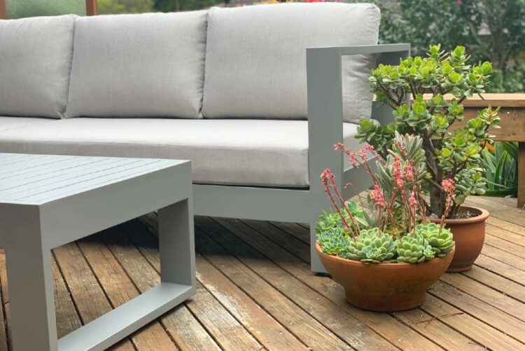 quality grey outdoor furniture