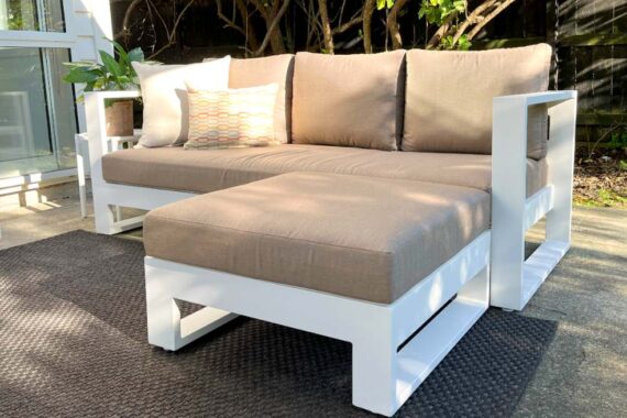 aluminium outdoor ottoman nz