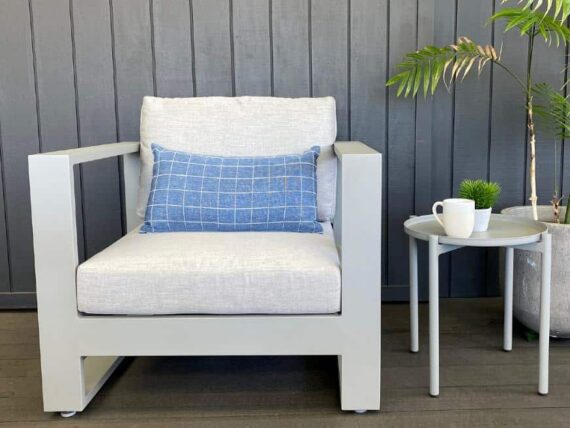 small grey outdoor side table nz