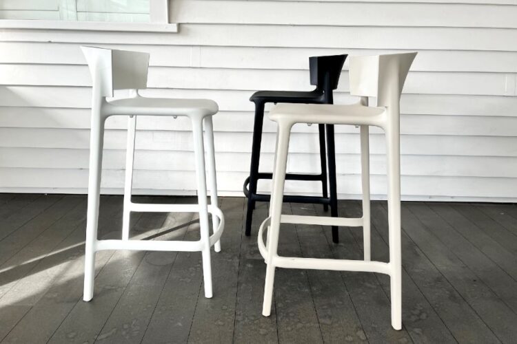 stylish outdoor bar chairs 3 colours