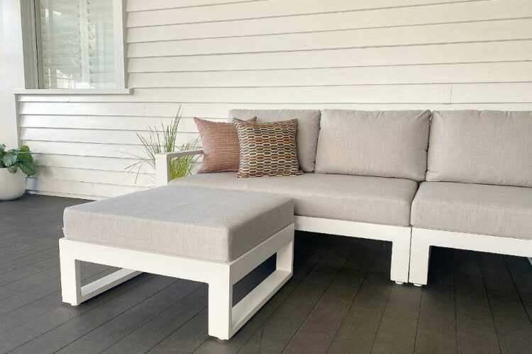 sunbrella outdoor ottoman