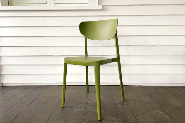 olive stylish outdoor dining chair