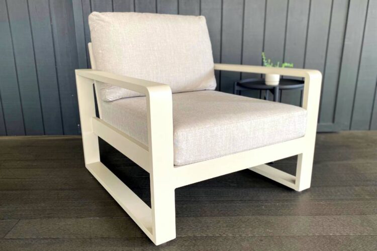 elegant quality outdoor single sofa sunbrella