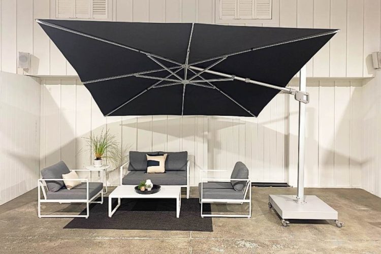 quality large sunbrella cantilever umbrella