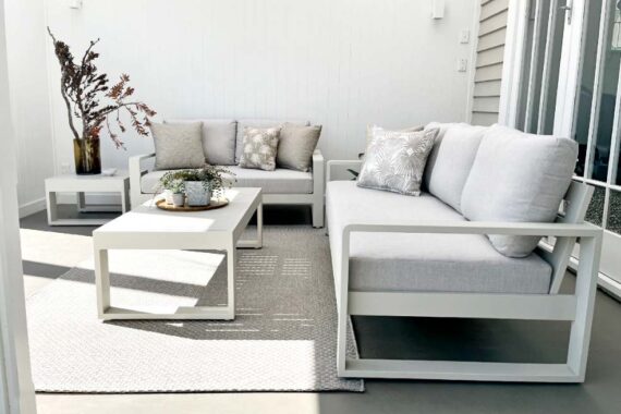 contemporary earthy outdoor sofa set nz