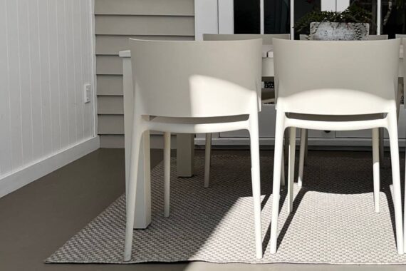 ecru vondom outdoor dining chair