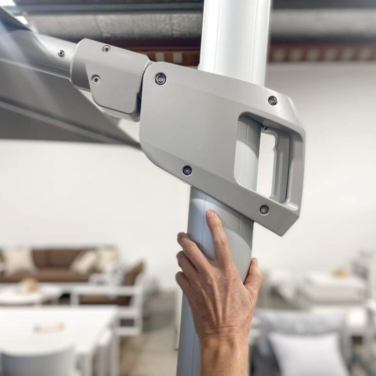 cantilever umbrella stainless