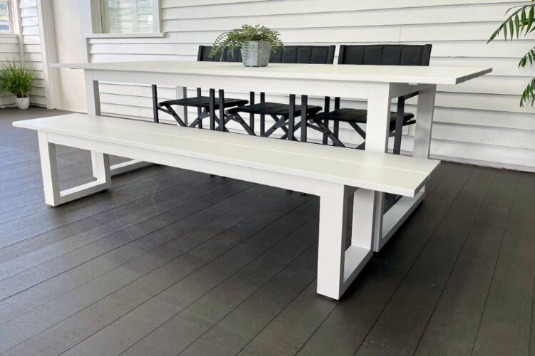 2.4m outdoor dining set NZ