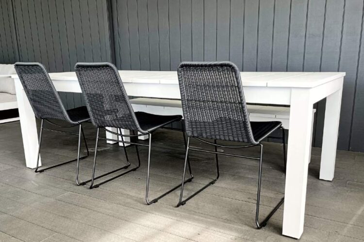 large outdoor dining sets nz