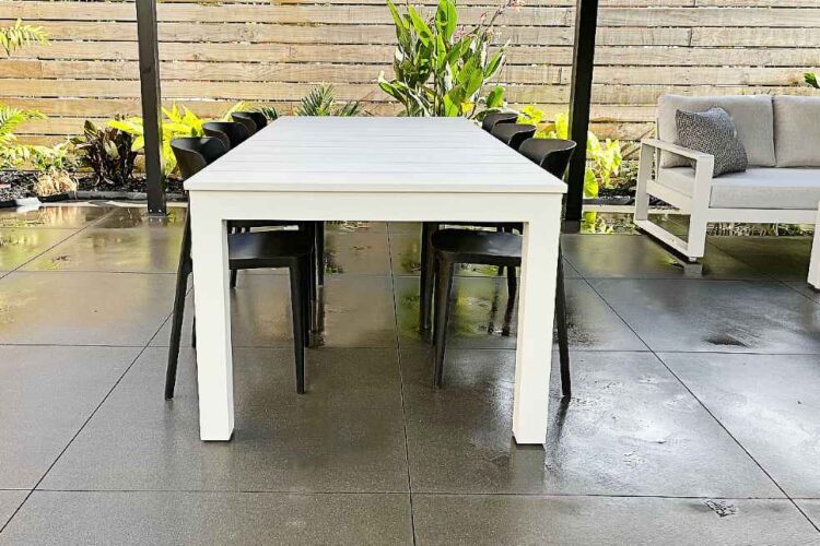 opulent warm outdoor dining set auckland