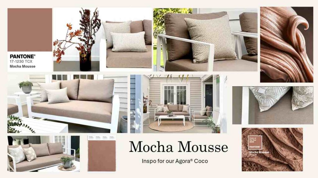 Outside Space Mocha Mood Board NZ