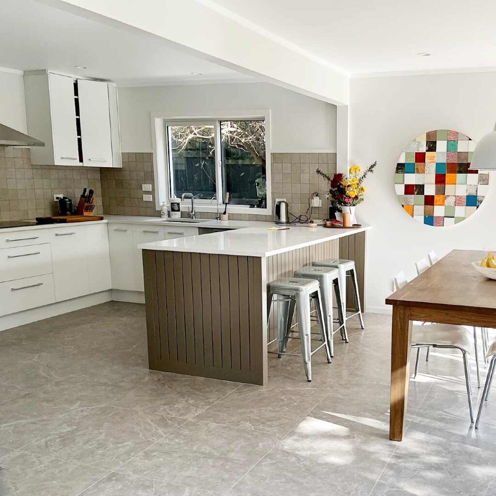 my mocha mousse kitchen island nz