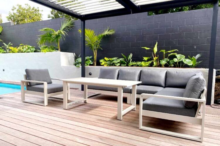 low outdoor dining table nz