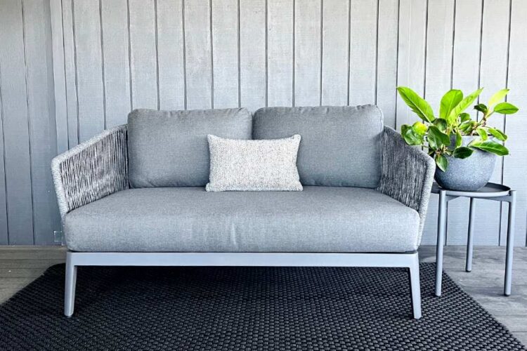 Charcoal Rope Outdoor 2-Seater