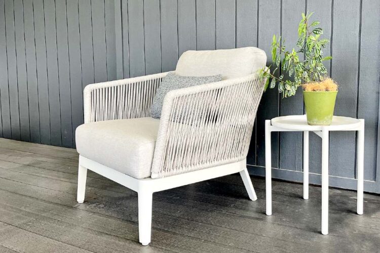 Coastal Rope outdoor furniture set nz