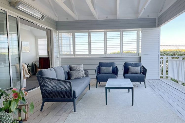 dark outdoor rope lounge suite nz