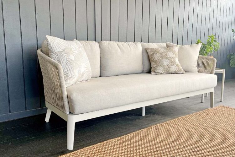 earthy Coastal Rope outdoor furniture nz