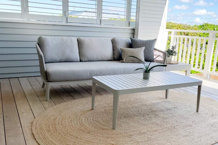 luxury rope outdoor 3-seater sofa nz