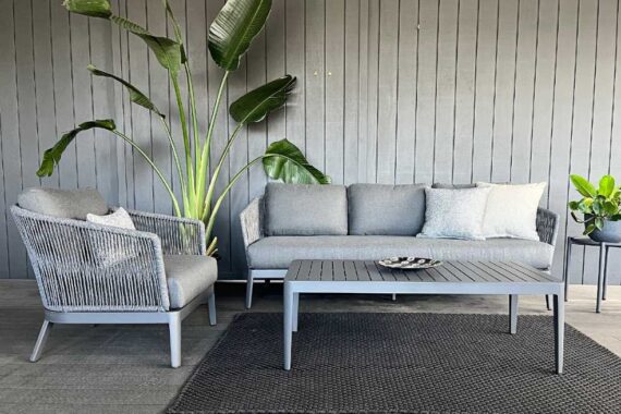 quality weatherproof charcoal outdoor rope suite nz