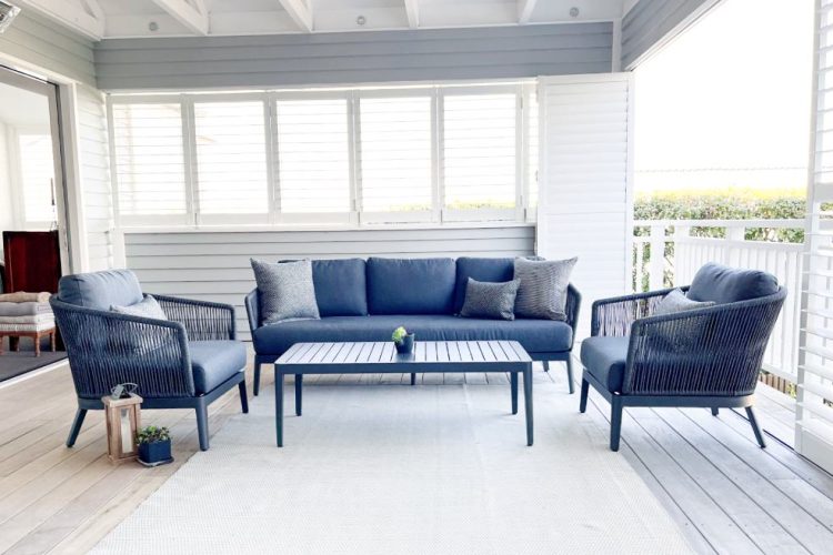 quality rope outdoor lounge set dark nz