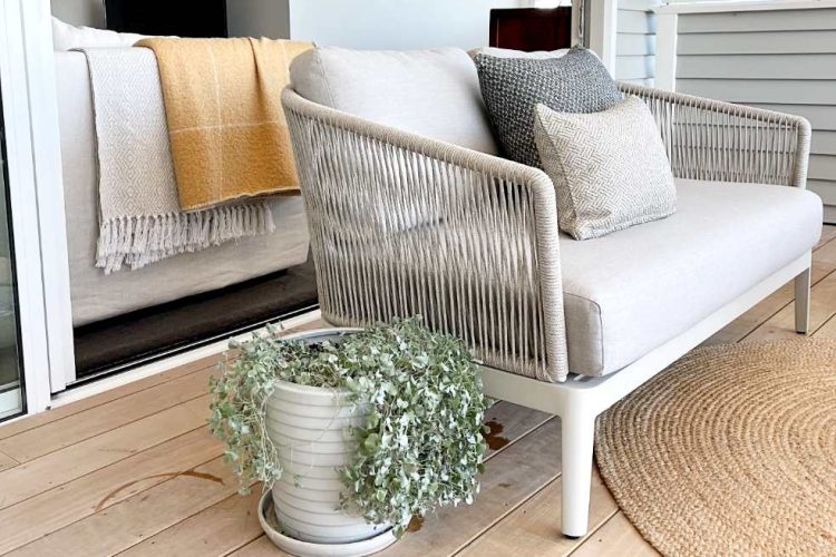 rope outdoor furniture 2-seater nz