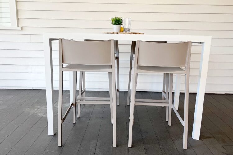 low maintenance outdoor bar table sets akl nz