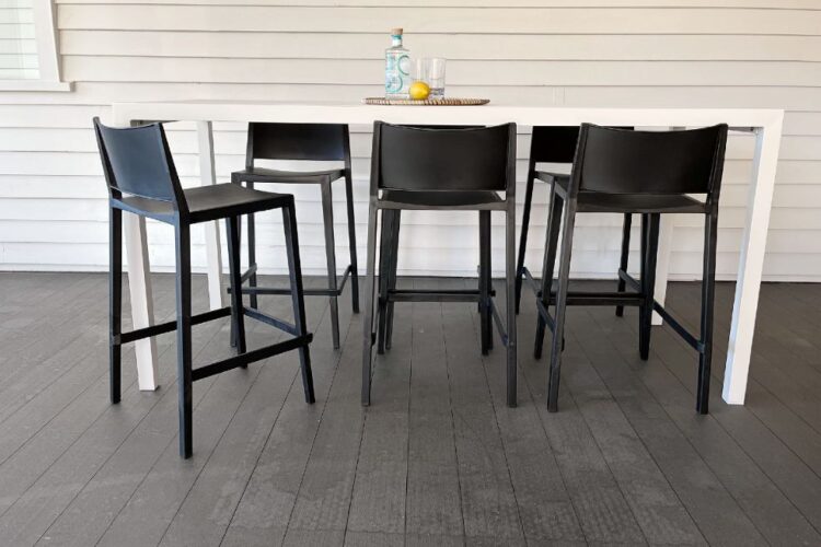 outdoor bar table sets 6 chairs nz