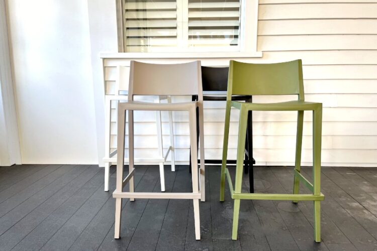 stylish stackable outdoor bar chair akl
