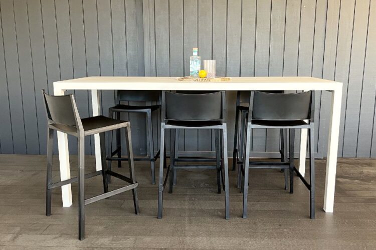 weatherproof bar table set nz