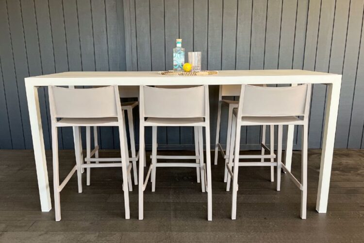weatherproof bar table sets nz