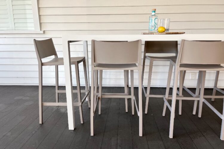 weatherproof outdoor bar table sets nz
